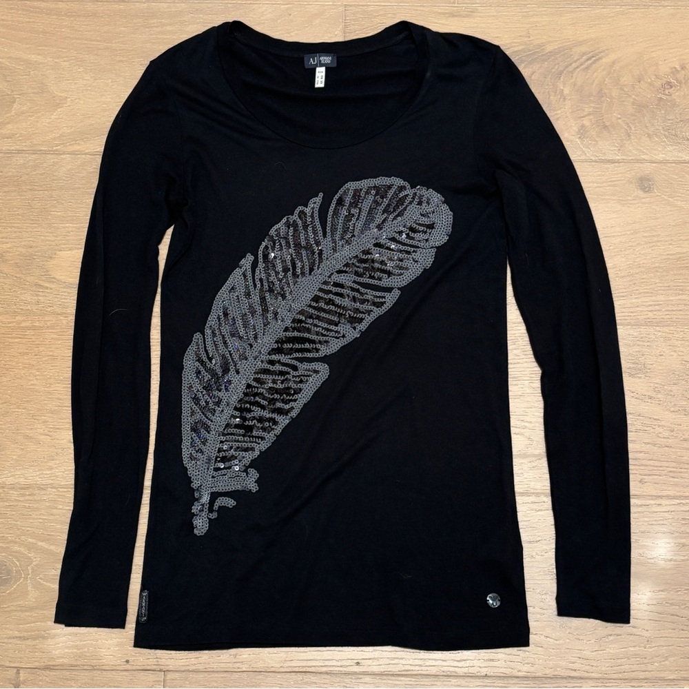 Armani Jeans sequin shirt